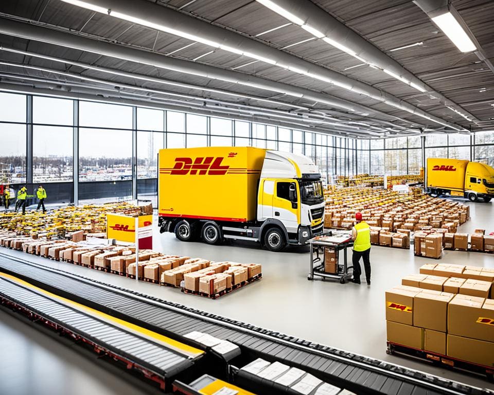 DHL Paketverteilzentrum