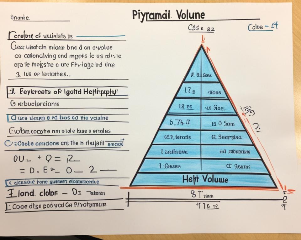 Pyramidenvolumen Berechnung