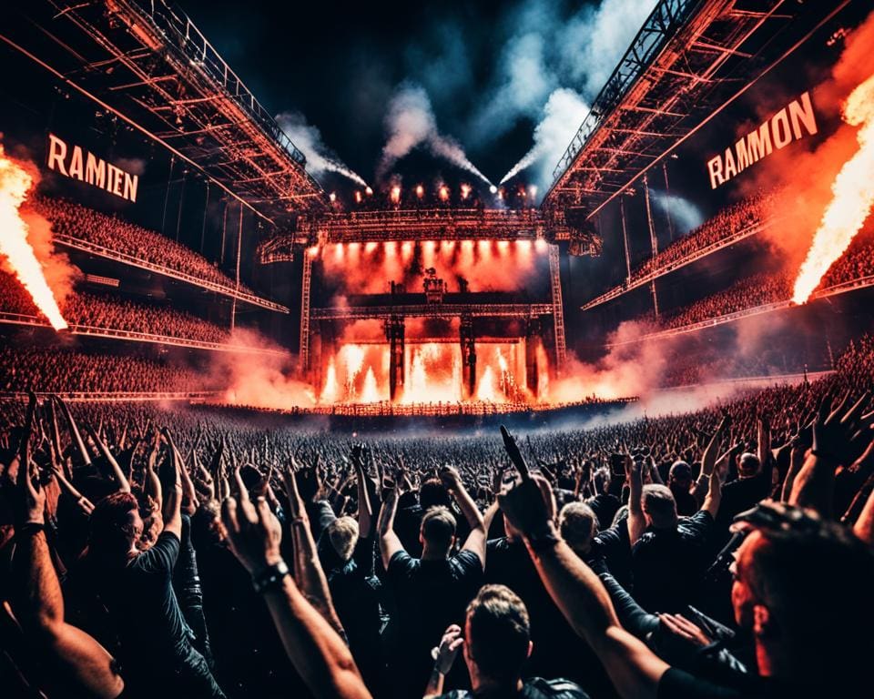 was ist die feuerzone bei rammstein