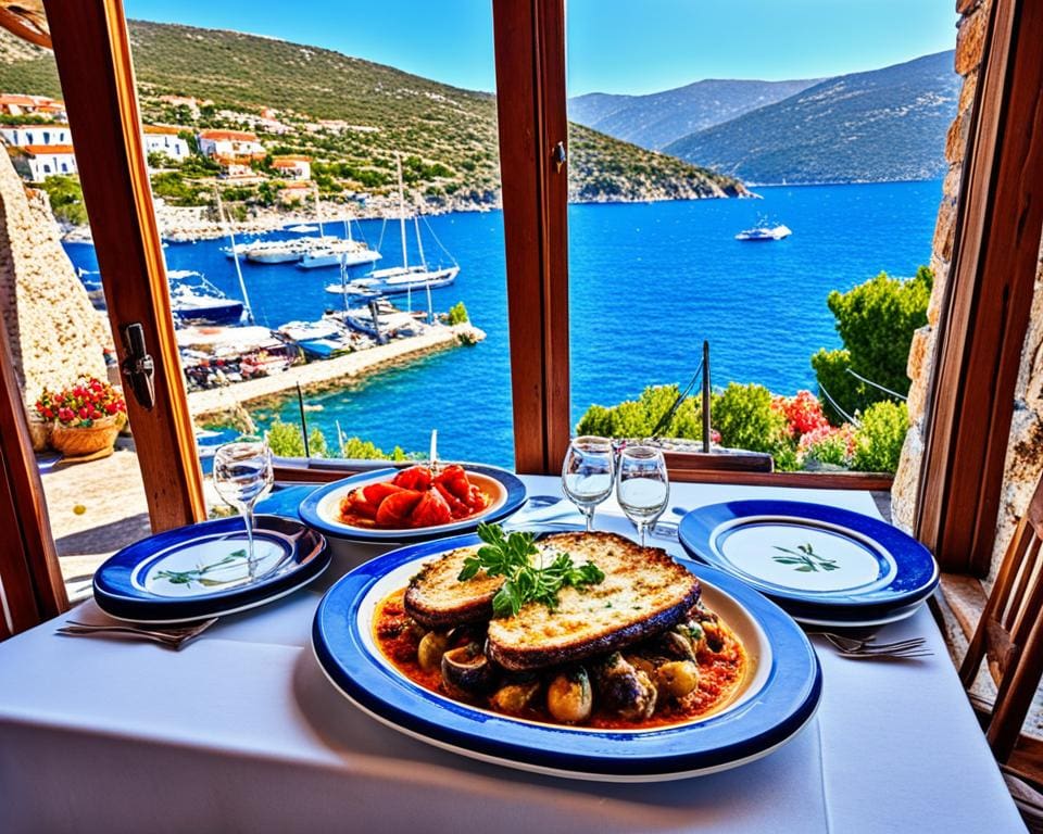 Griechische Küche in Fiskardo