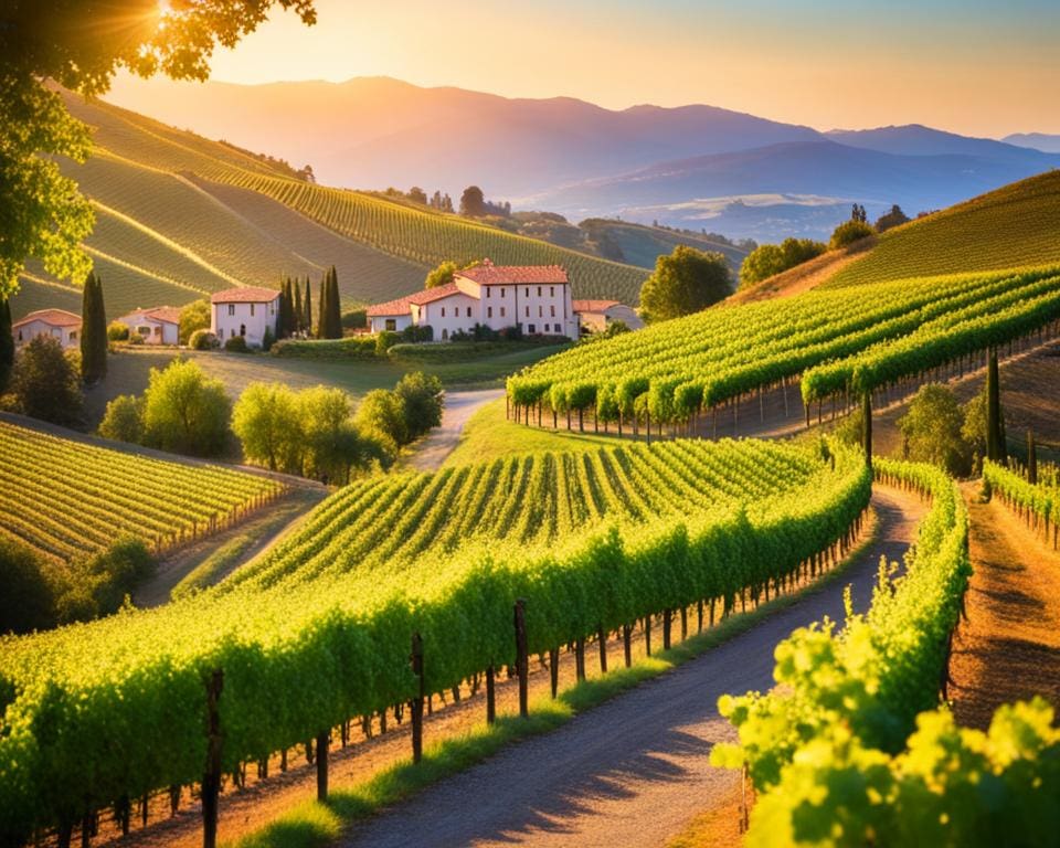 Wandern in Weinregionen