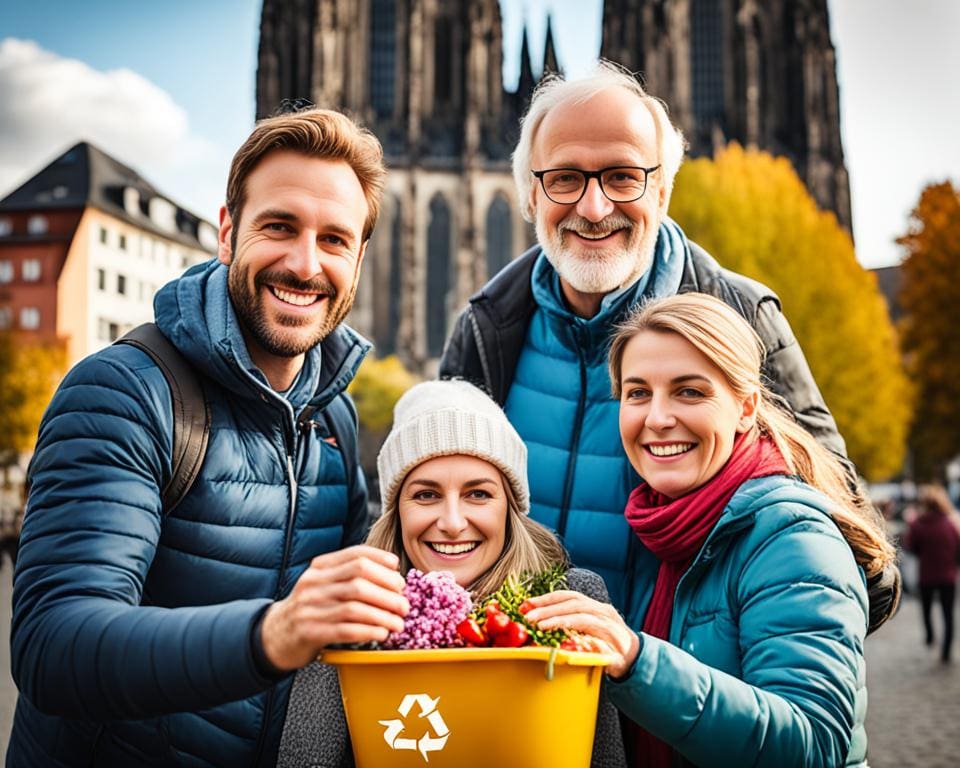 Nie allein dank der Veedelshelfer aus Köln und Bonn