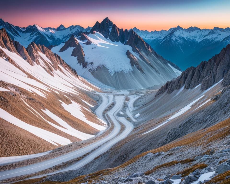 Galibier Col Schönheit in Bildern