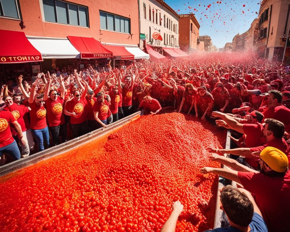 Geschichte von La Tomatina