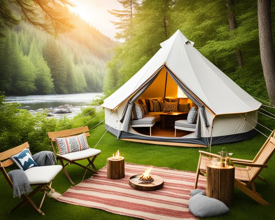 Glamping: Komfortabel campen in der Natur