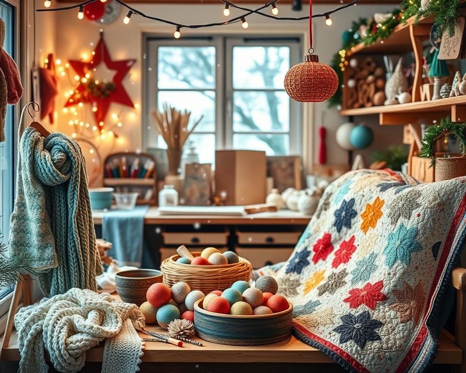 Basteln und Nähen: DIY-Ideen für den Winter