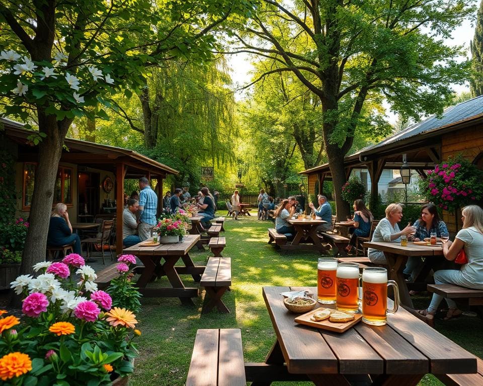 Die schönsten Biergärten im Grünen