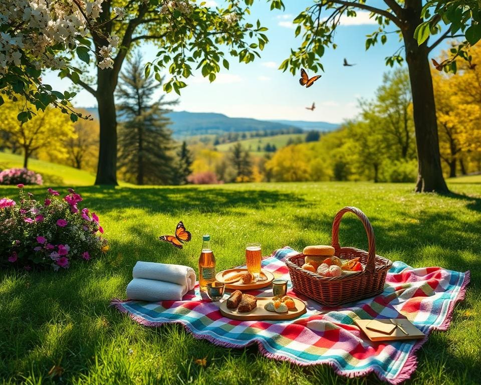 Die schönsten Plätze für Picknicks