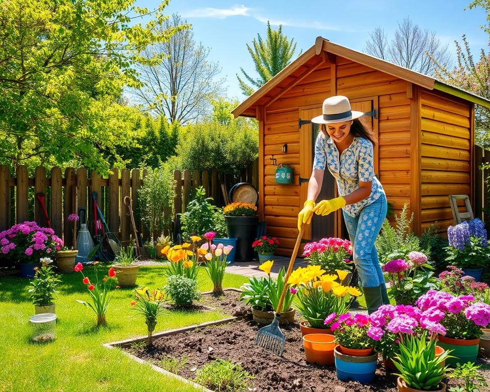 Frühjahrsputz im Garten