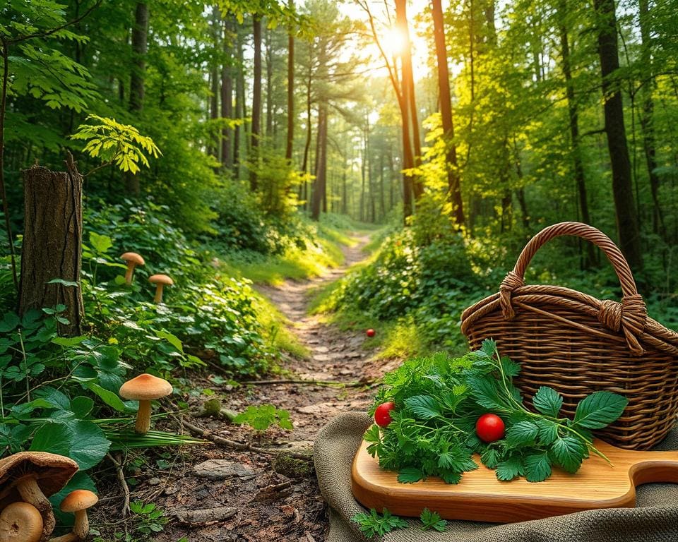 Kulinarische Wanderungen durch Wälder