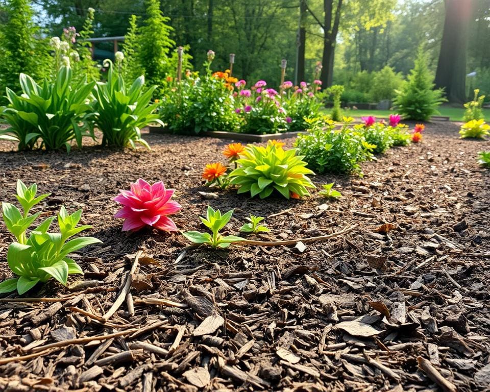 Richtig mulchen: So schützen Sie Ihre Pflanzen im Garten