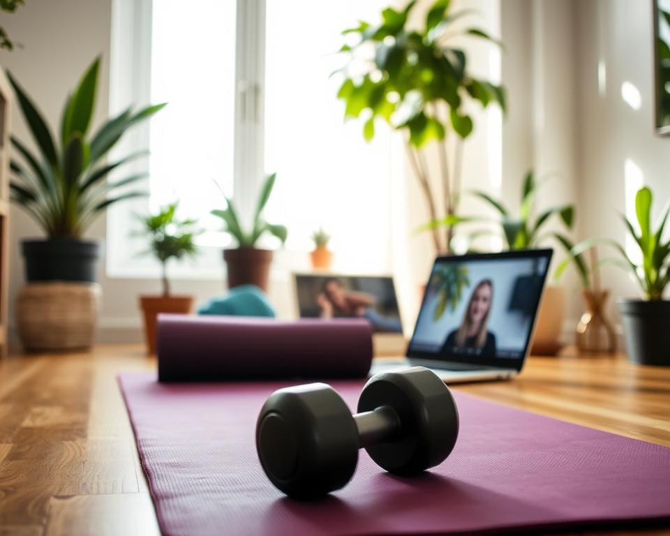 Virtuelle Fitnesskurse: So bleibst du zu Hause fit