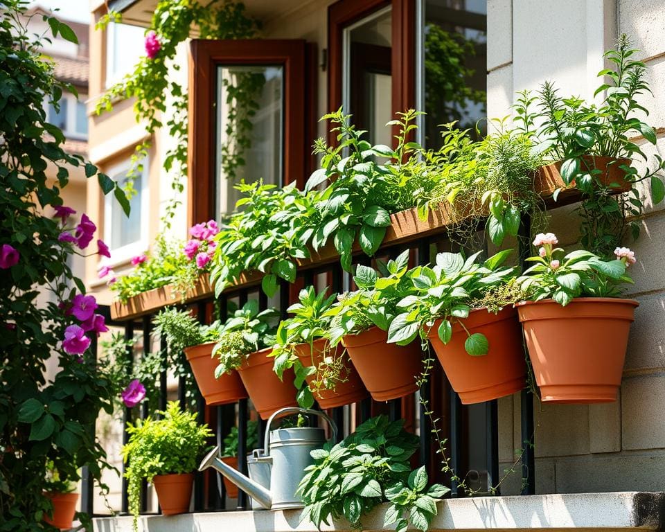 Vom Balkon zum Kräuterparadies: Frisch und aromatisch