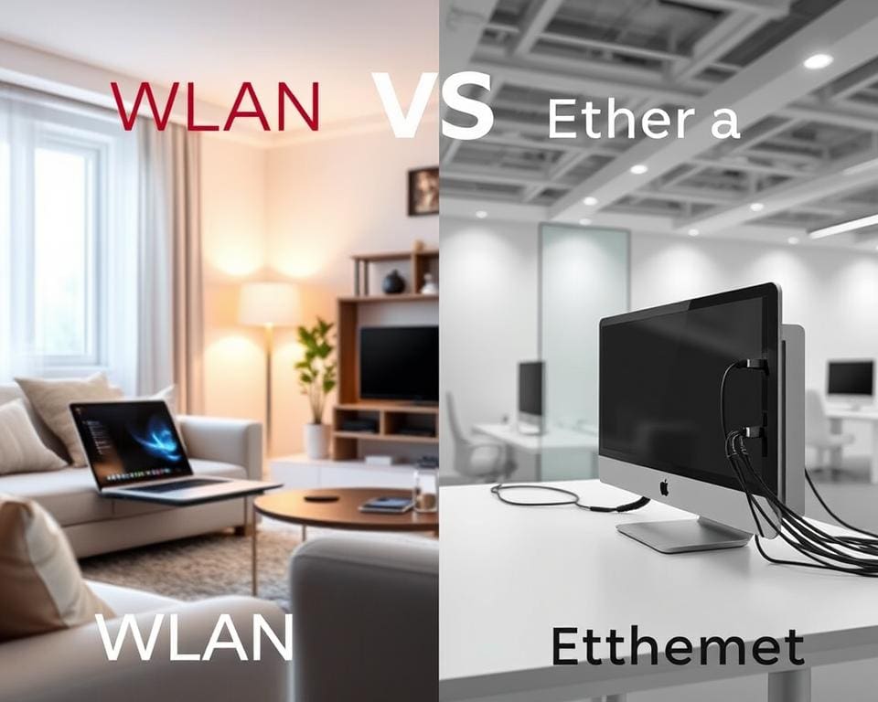 WLAN vs Ethernet Unterschied