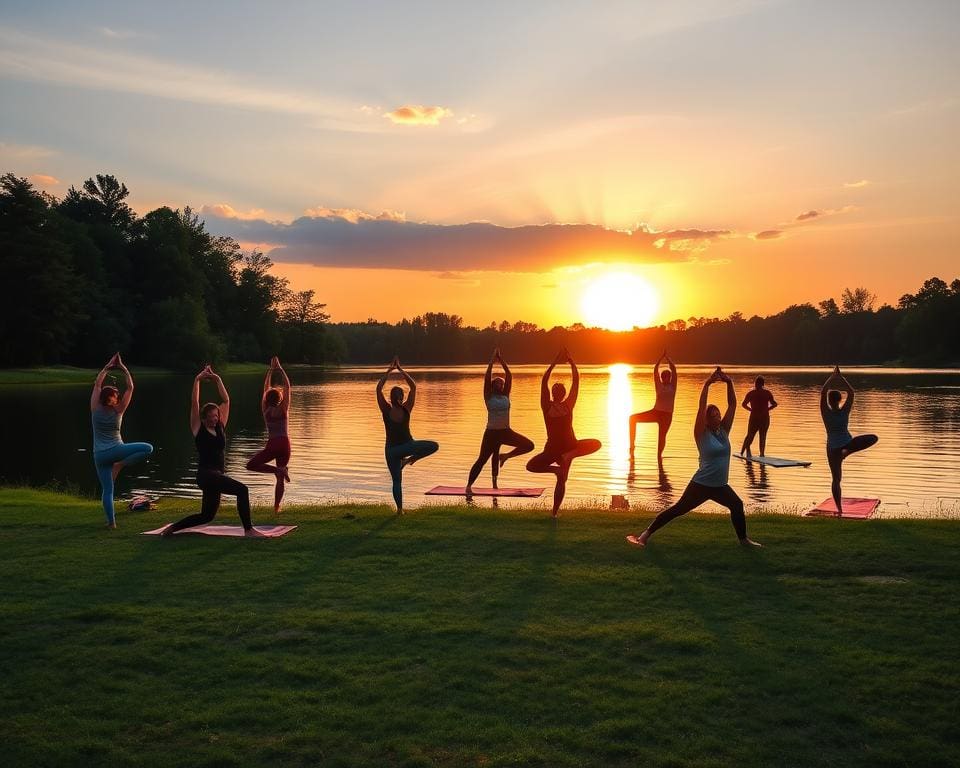 Yoga am See