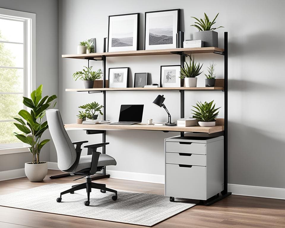 ergonomische Bürostühle, Schreibtisch für Homeoffice, stilvolle Homeoffice Möbel