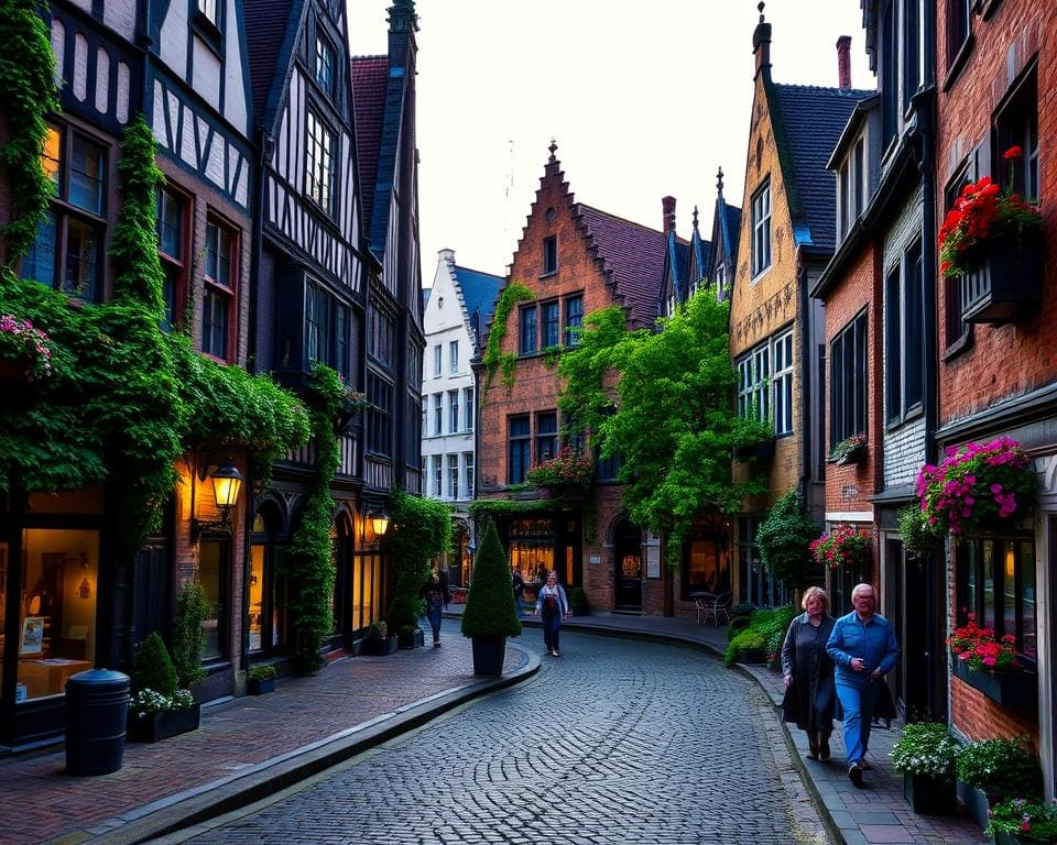 historische Viertel in Gent Belgien