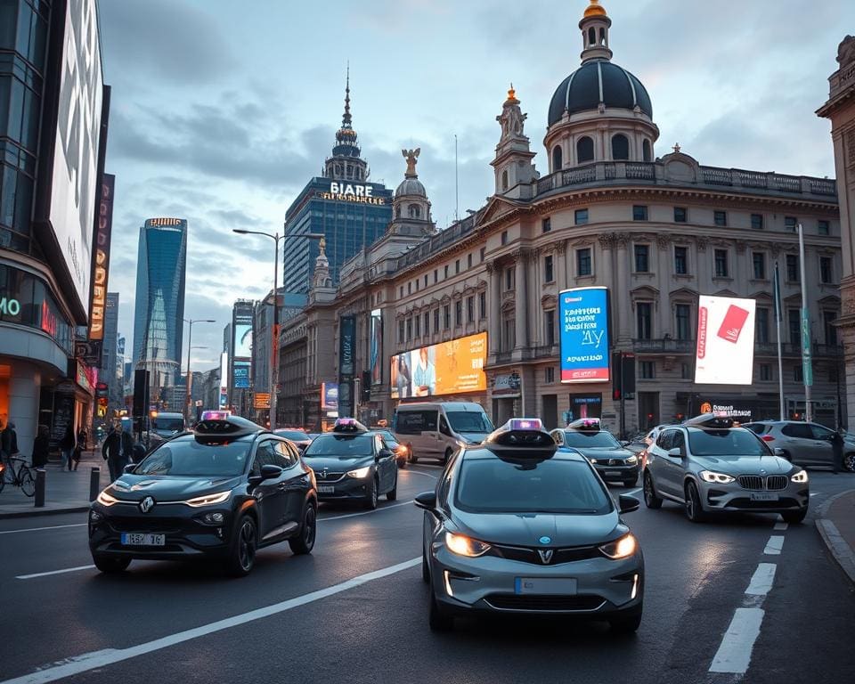 Autonome Taxis in der digitalen Transformation