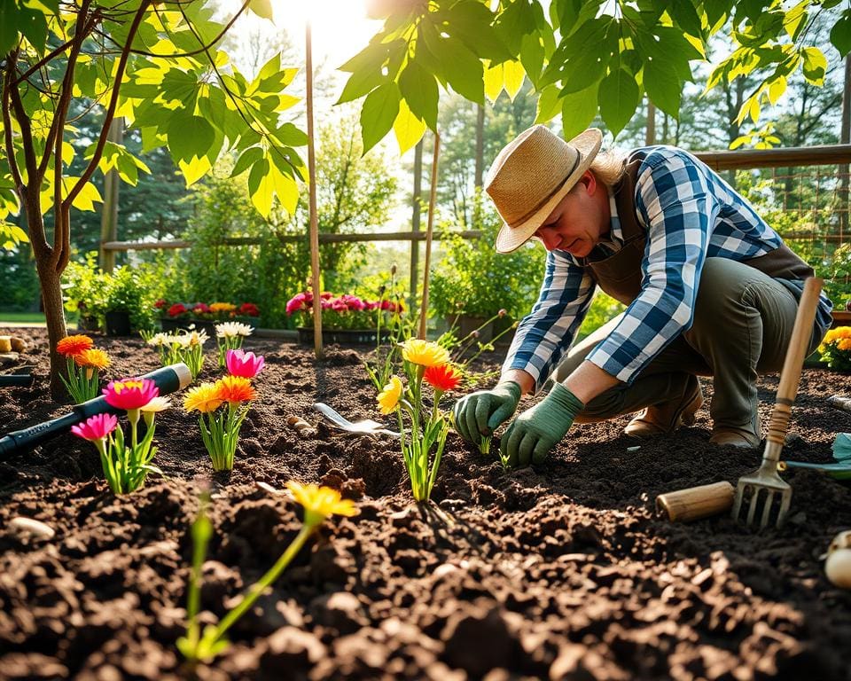 Blumenzwiebeln richtig pflanzen: So geht's