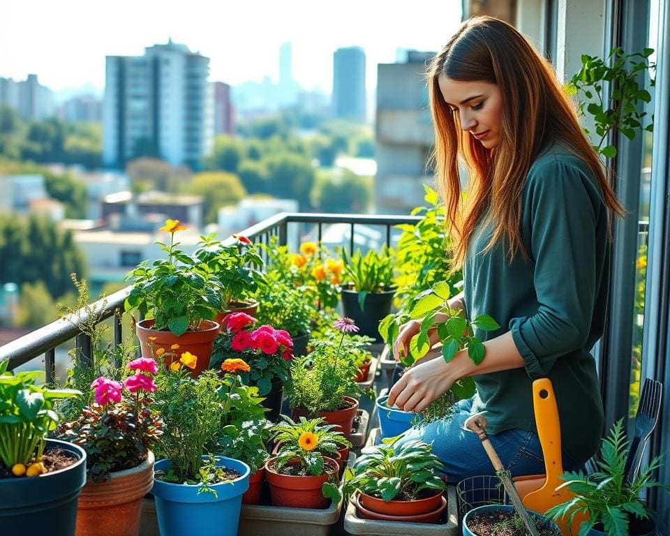 Gartenarbeit auf kleinem Raum: Urban Gardening