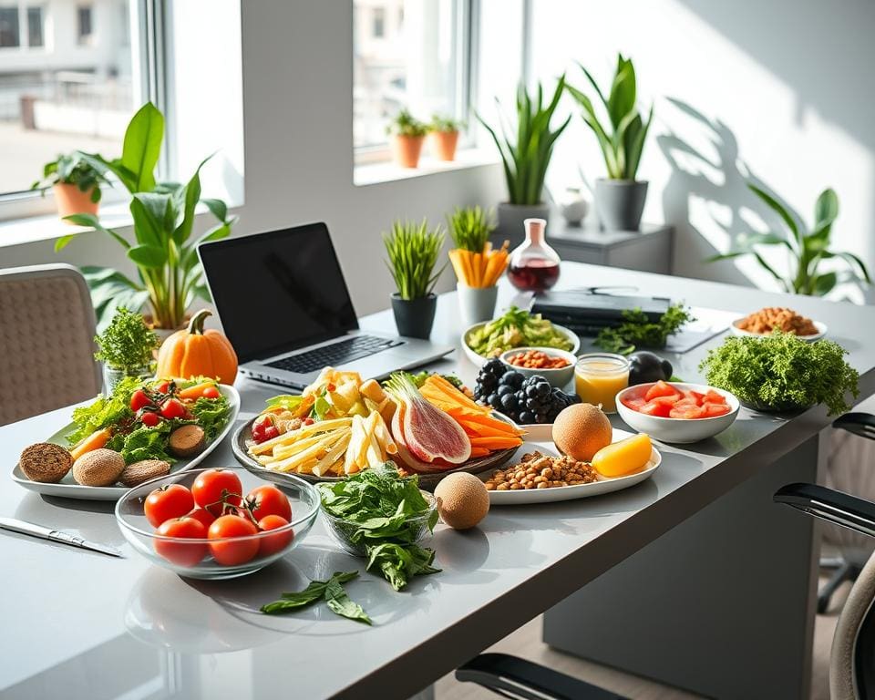 Gesunde Ernährung im Büro