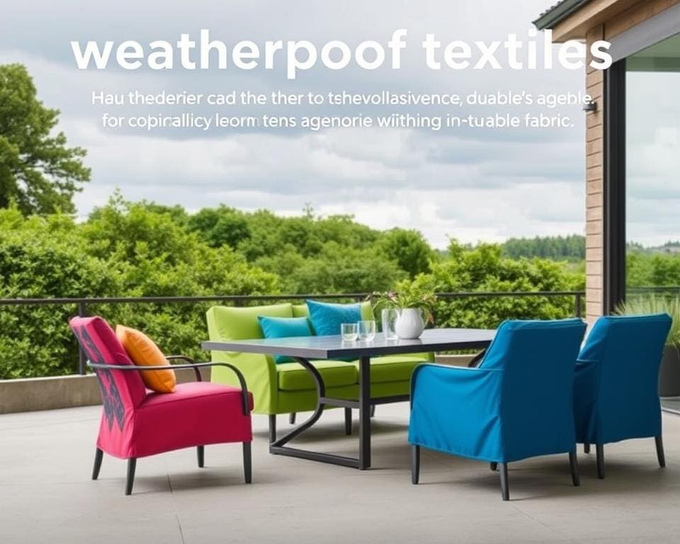 Wetterfeste Outdoor-Textilien: Stil und Komfort