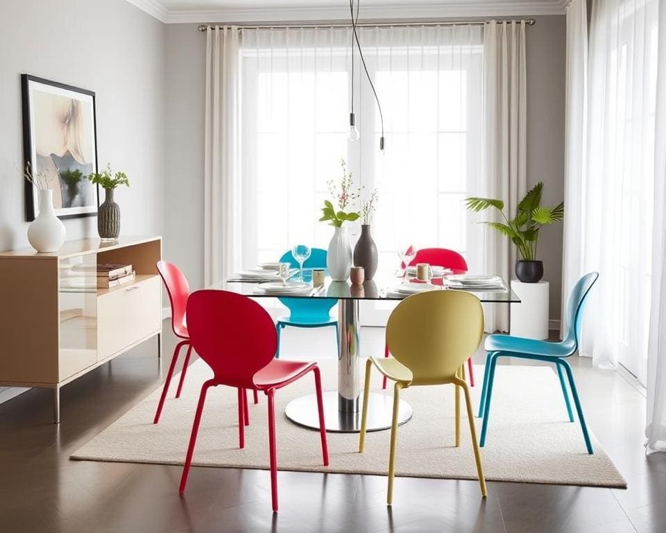 Esszimmerstühle von Kartell: Komfort und Stil am Tisch