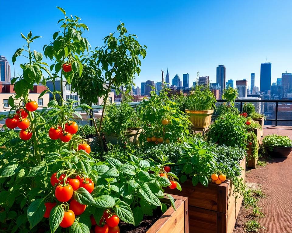 Gemüsegarten auf dem Dach: Urban Farming