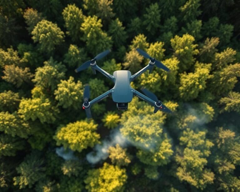 Können Drohnen das Monitoring von Waldbränden verbessern?