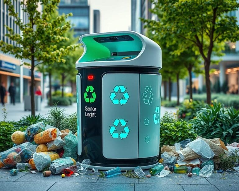 Können intelligente Mülltonnen die Recyclingquote steigern?