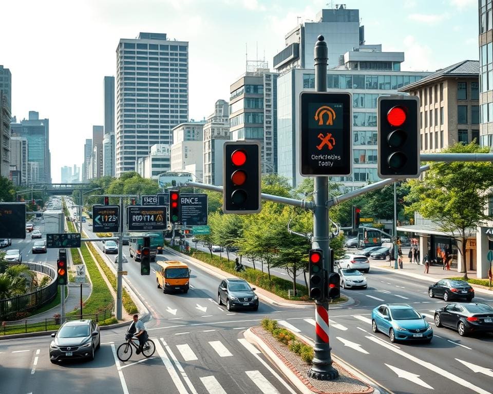 Können intelligente Verkehrsleitsysteme den Verkehr in Städten entzerren?