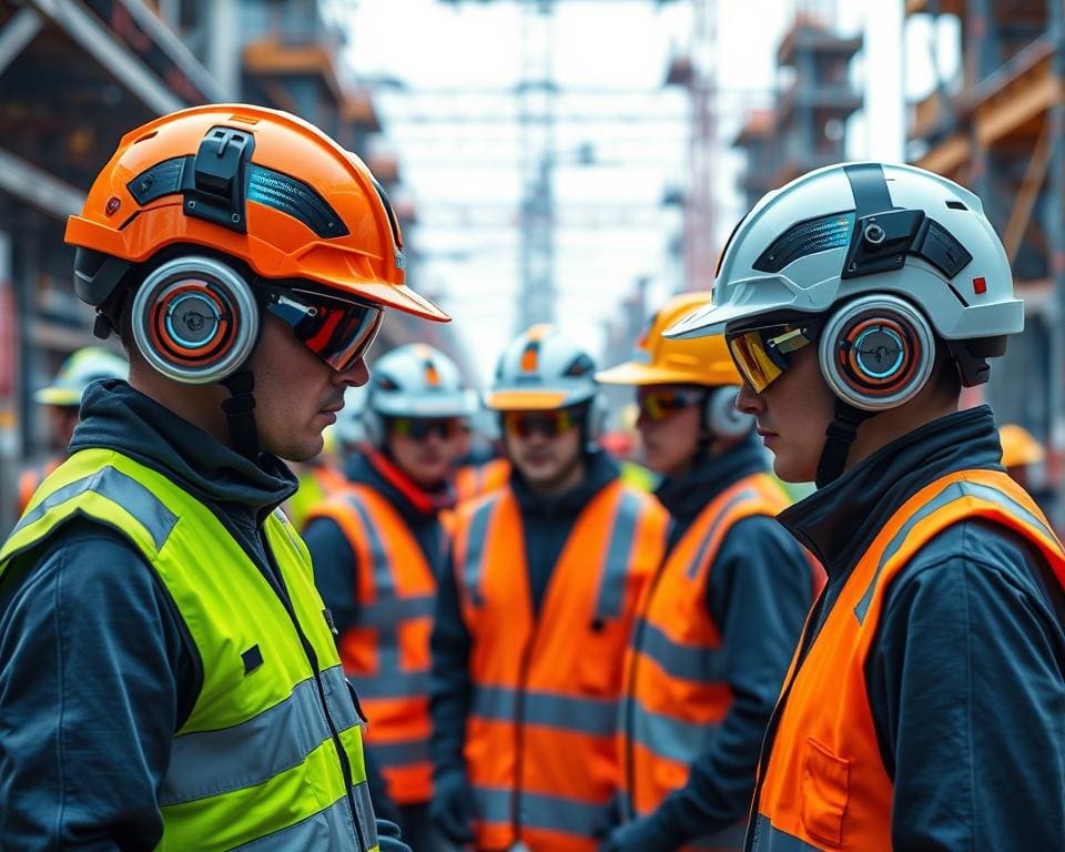 Können smarte Helme die Sicherheit auf Baustellen verbessern?