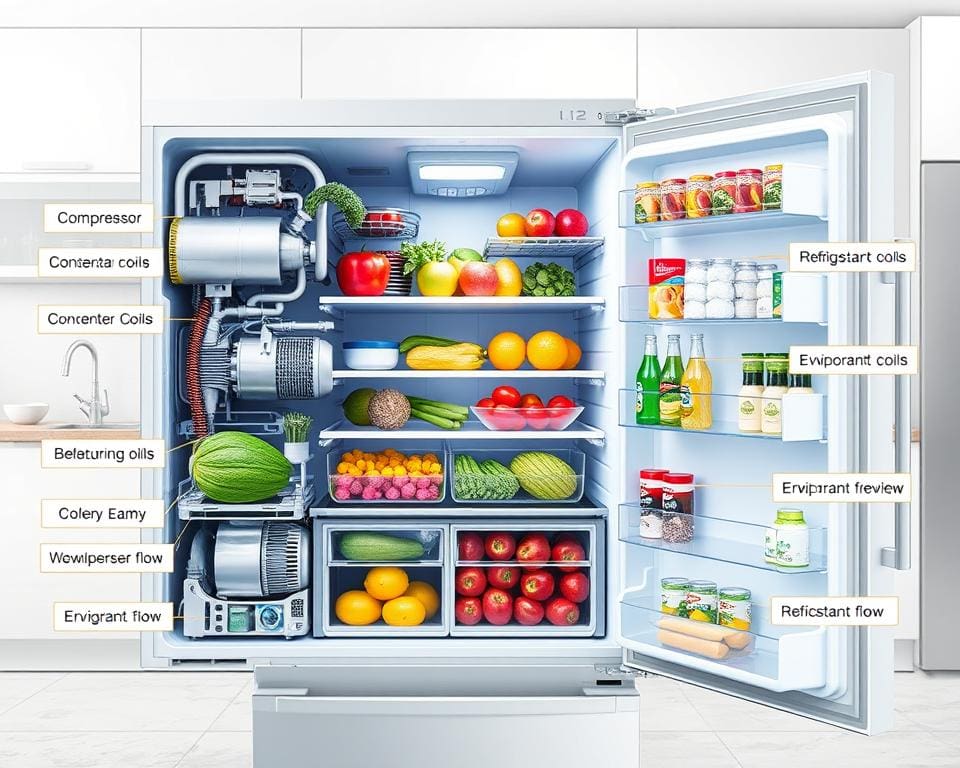 Kühlschrank Mechanismus