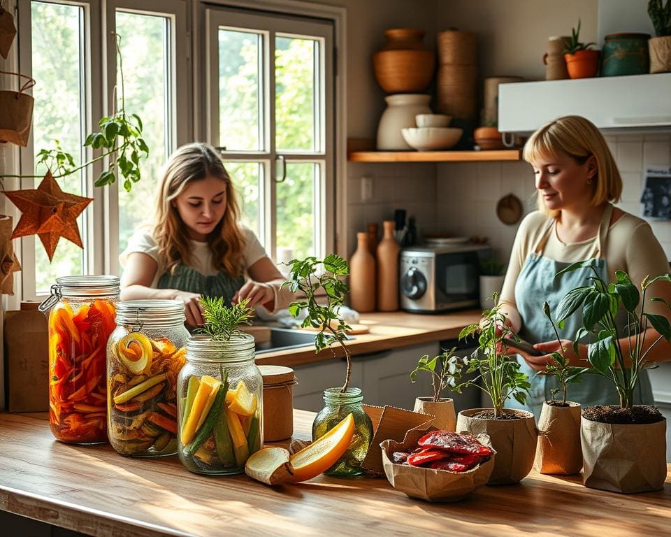 Müll reduzieren durch Upcycling und kreative Nutzung von Lebensmittelabfällen