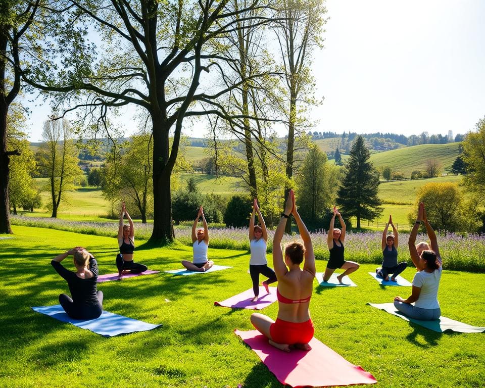 Outdoor-Yoga: Entspannung unter freiem Himmel