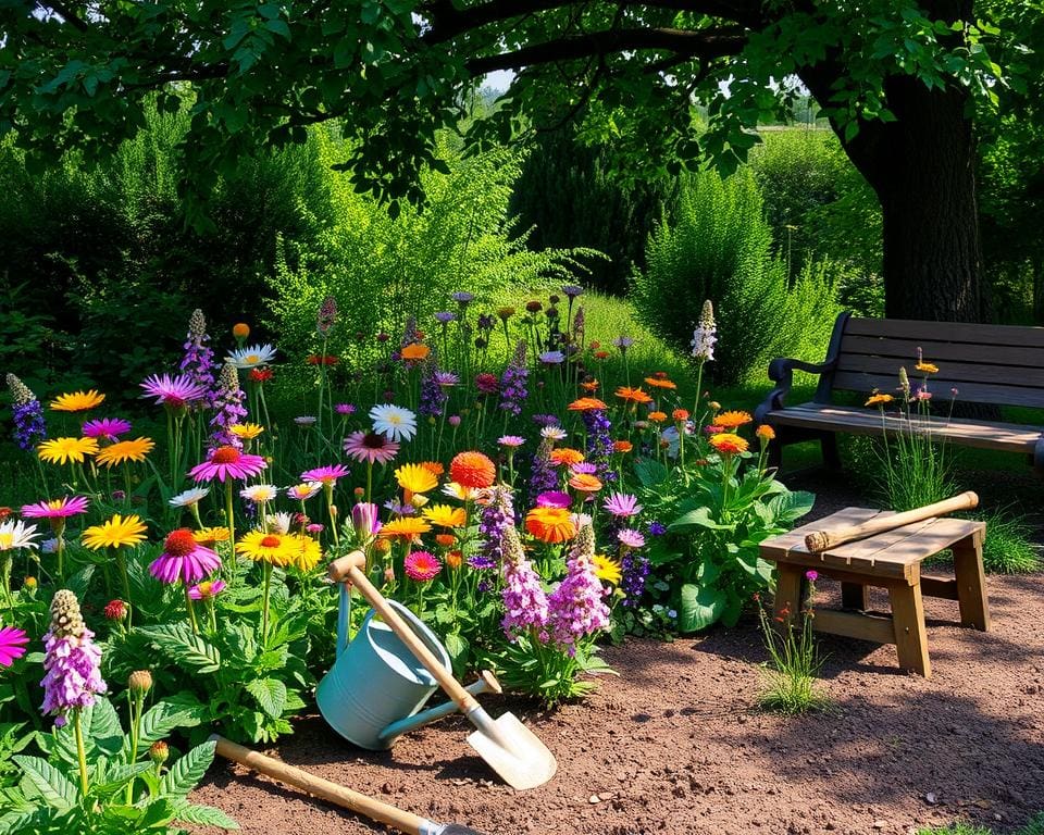Tipps für die Pflege von Wildblumen im Garten