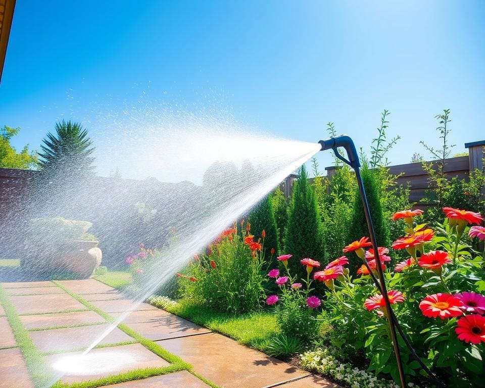 Warum ein Hochdruckreiniger im Garten hilfreich ist