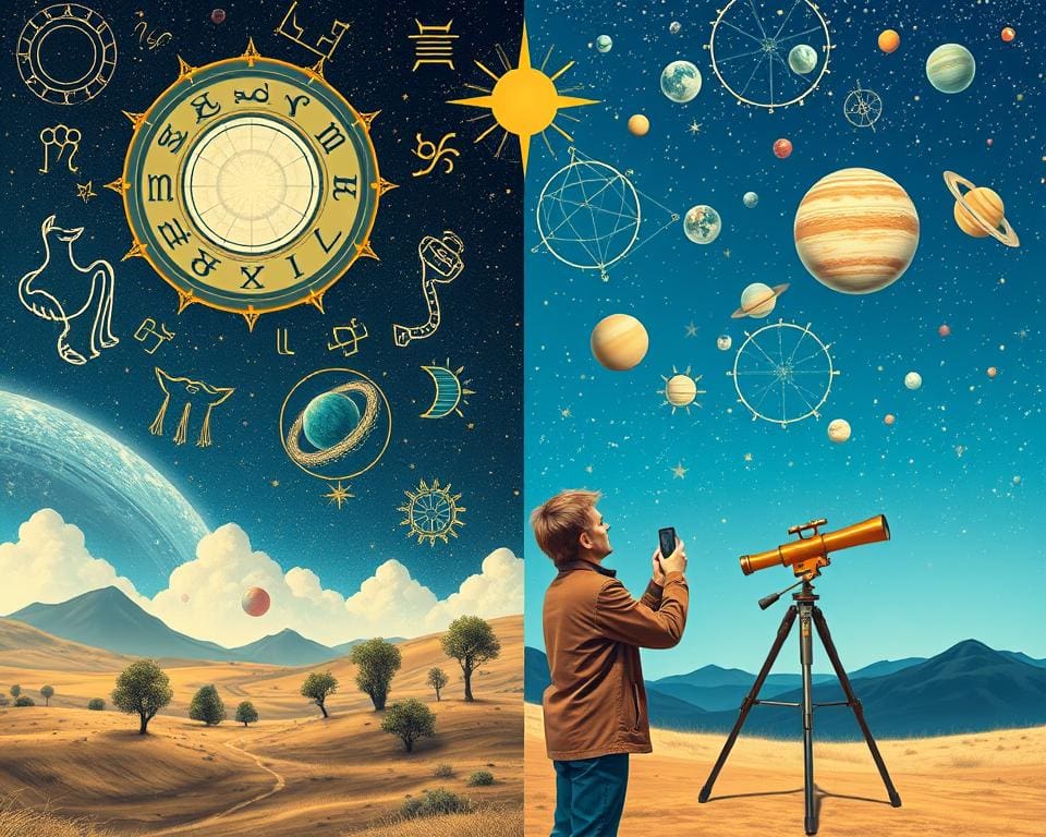 Was ist der Unterschied zwischen Astrologie und Astronomie?