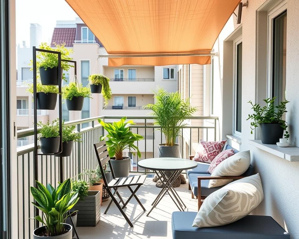 platzsparende Möbel für Balkon