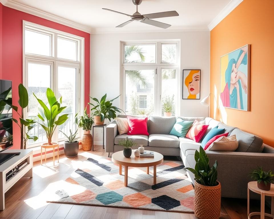 Farbige Highlights setzen: So wird Ihr Zuhause lebendig