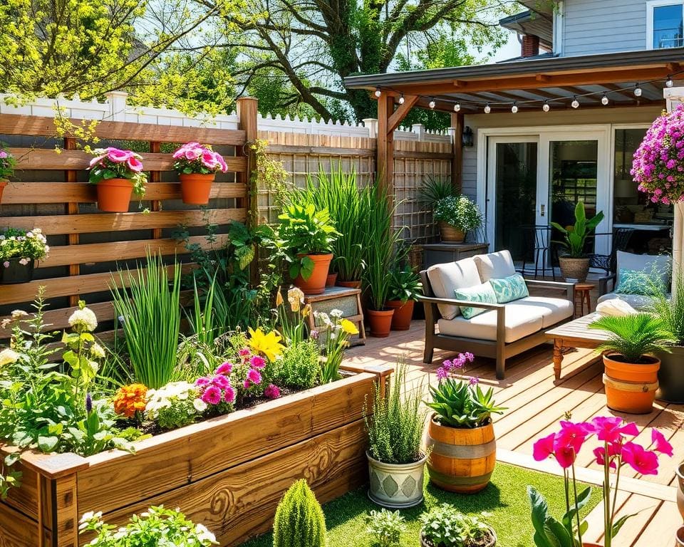 Heimwerkerprojekte für den Frühling: Garten und Terrasse