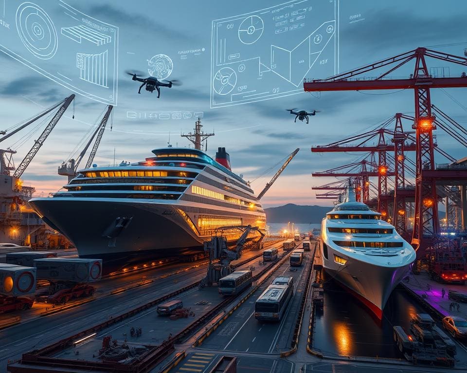 Kann Technologie den Schiffbau revolutionieren?