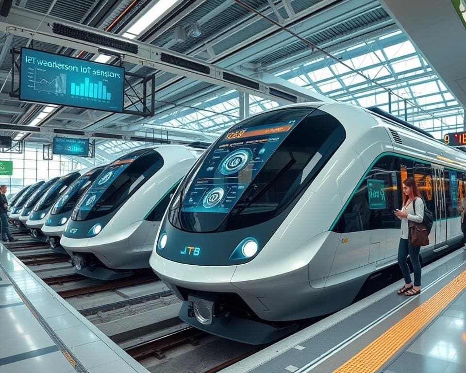 Wie unterstützt IoT die Effizienz im Zugverkehr?